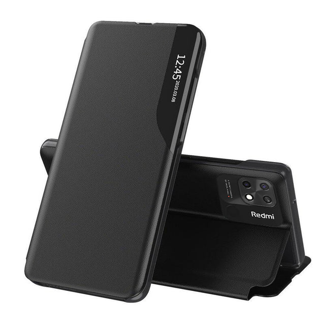 Husa de protectie Techsuit eFold Series compatibil cu Xiaomi Redmi 10C, Negru