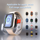Incarcator Lito Magnetic Wireless (LC03), for Apple Watch, with Keyring, Charge On the Go, 5W, 1A, Alb