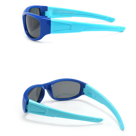 Techsuit Sunglasses Polarised (800-C30), for Kids, Sport Type, Flexible, Rose Red / Roz