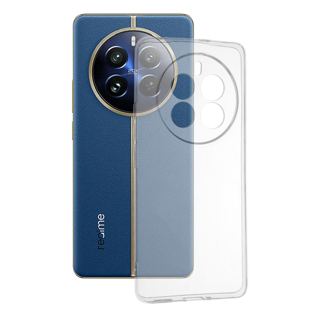 Husa de protectie Techsuit Clear Silicone compatibil cu Realme 12 Pro / 12 Pro+, Transparent