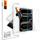 Husa de protectie tableta Spigen Glas.TR EZ-FIT (AGL07793) compatibil cu iPad Pro 13 (2024) / iPad Pro 13 (2025), Transparent