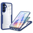 Folie de protectie Techsuit ColorVerse 360 Series + compatibil cu Samsung Galaxy A15 4G / A15 5G, Albastru