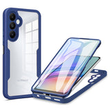 Folie de protectie Techsuit ColorVerse 360 Series + compatibil cu Samsung Galaxy A15 4G / A15 5G, Albastru