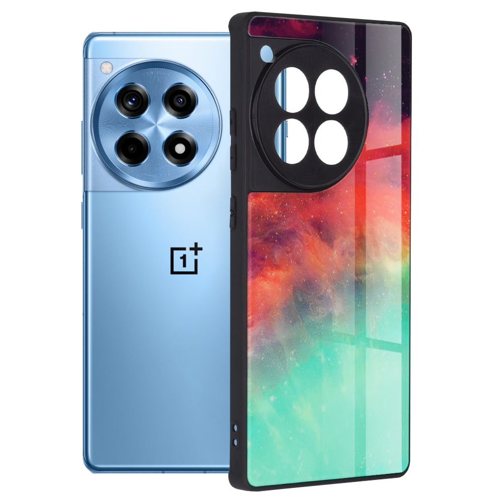 Husa de protectie Techsuit Glaze Series compatibil cu OnePlus 12R, Fiery Ocean
