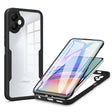 Folie de protectie Techsuit ColorVerse 360 Series + compatibil cu Samsung Galaxy A05, Negru