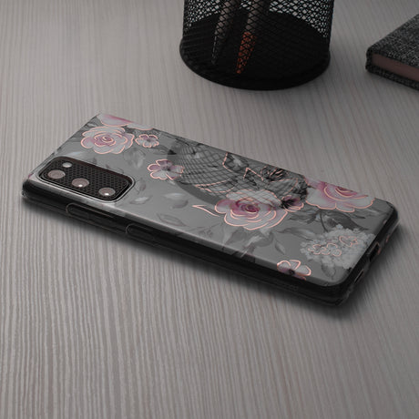 Husa de protectie Techsuit Marble Series compatibil cu Honor Magic6 Lite, Bloom of Ruth Gray