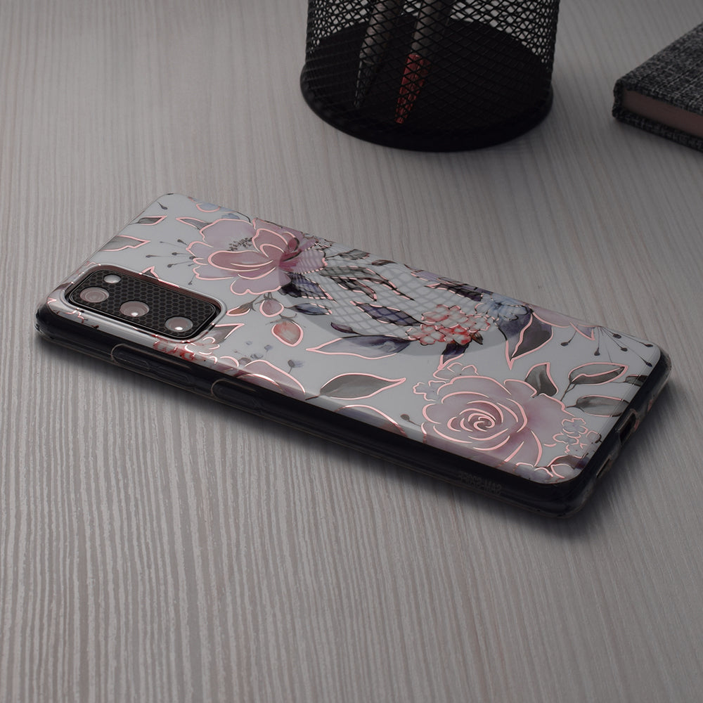 Husa de protectie Techsuit Marble Series compatibil cu Honor Magic6 Lite, Chloe White