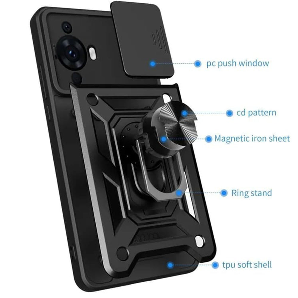 Husa de protectie Techsuit CamShield Series compatibil cu Huawei nova 11 / nova 12s, Roz Auriu