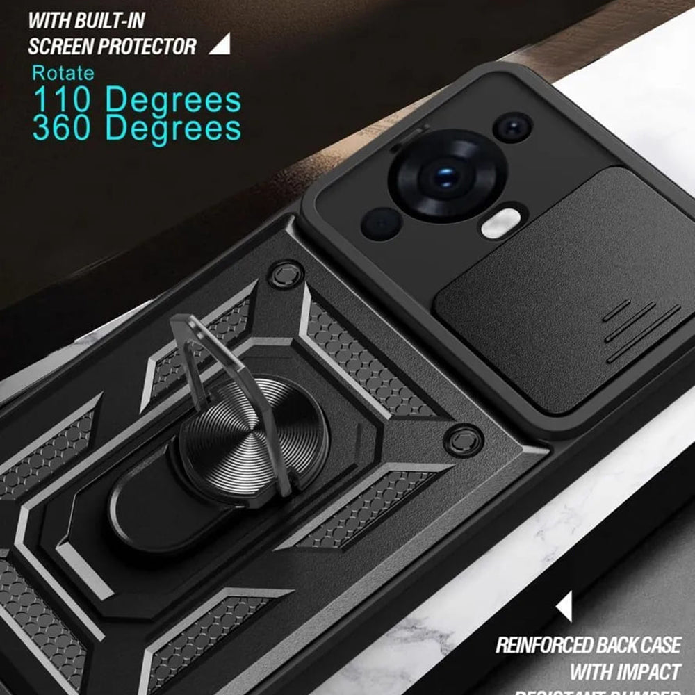 Husa de protectie Techsuit CamShield Series compatibil cu Huawei nova 11 / nova 12s, Roz Auriu