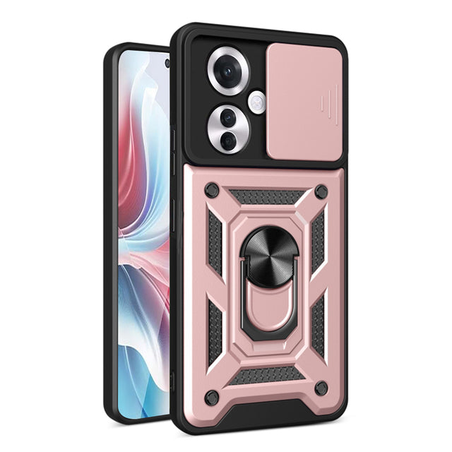Husa de protectie Techsuit CamShield Series compatibil cu Oppo Reno11 F, Roz Auriu