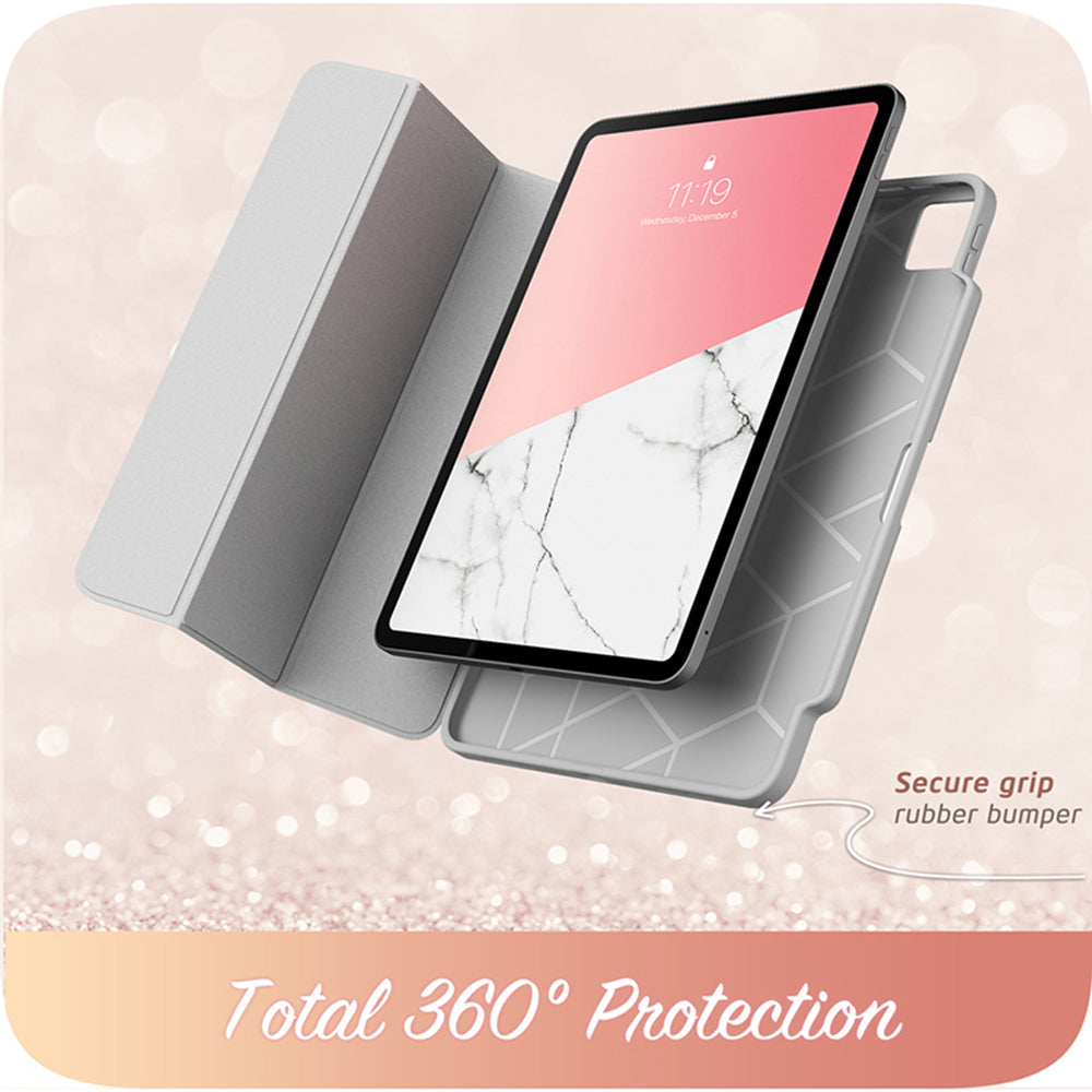 Husa de protectie tableta i-Blason Cosmo compatibil cu iPad Pro 13 (2024) / iPad Pro 13 (2025), Marble