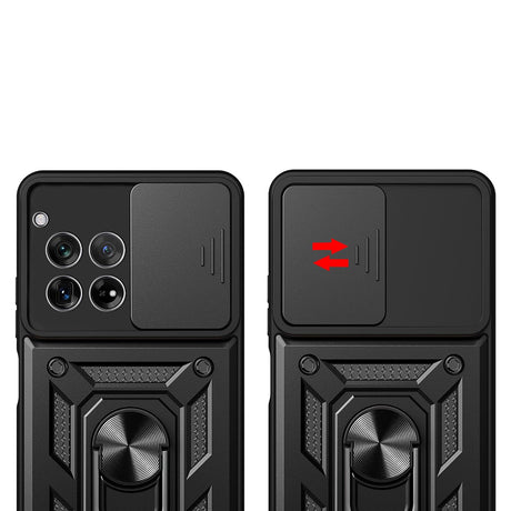 Husa de protectie Techsuit CamShield Series compatibil cu OnePlus 12R, Roz Auriu