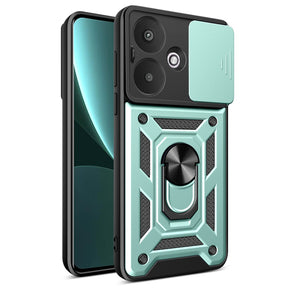 Husa de protectie Techsuit CamShield Series compatibil cu Xiaomi Redmi 13C 5G, Verde