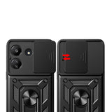 Husa de protectie Techsuit CamShield Series compatibil cu Xiaomi Redmi 13C 5G, Roz Auriu