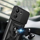 Husa de protectie Techsuit CamShield Series compatibil cu Xiaomi Redmi 13C 5G, Roz Auriu