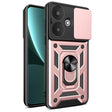 Husa de protectie Techsuit CamShield Series compatibil cu Xiaomi Redmi 13C 5G, Roz Auriu