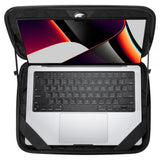 Husa Laptop Spigen Rugged Armor Pouch (AFA04270), 13-14", Poliuretan, Negru