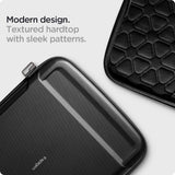 Husa Laptop Spigen Rugged Armor Pouch (AFA04270), 13-14", Poliuretan, Negru