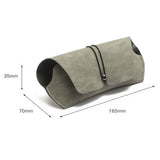 Techsuit Glasses Case (PLSD-03), with Button Close, Roz