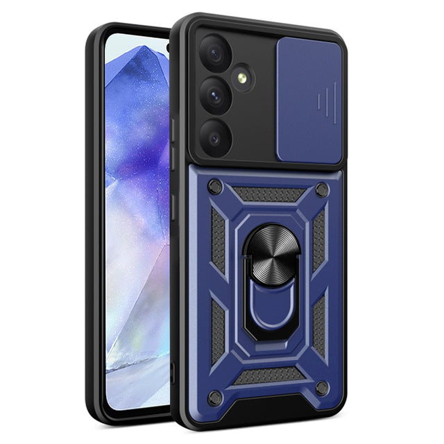Husa de protectie Techsuit CamShield Series compatibil cu Samsung Galaxy A55 5G, Albastru
