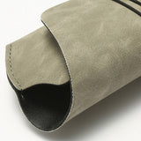 Techsuit Glasses Case (PLSD-02), with Button Close, Gri