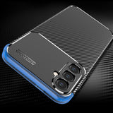 Husa de protectie Techsuit CarbonFiber compatibil cu Samsung Galaxy S24, Negru
