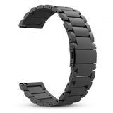 Curea smartwatch Techsuit Watchband 20mm (W010) compatibil cu Samsung Galaxy Watch 4/5/Active 2, Huawei Watch GT 3 (42mm)/GT 3 Pro (43mm), Negru