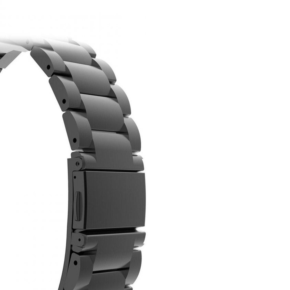 Curea smartwatch Techsuit Watchband 20mm (W010) compatibil cu Samsung Galaxy Watch 4/5/Active 2, Huawei Watch GT 3 (42mm)/GT 3 Pro (43mm), Negru