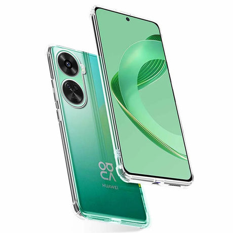 Husa de protectie Techsuit Shockproof Clear Silicone compatibil cu Huawei nova 11 SE / 12 SE, Transparent