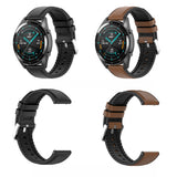 Curea smartwatch Techsuit Watchband 22mm (W007) compatibil cu Samsung Galaxy Watch (46mm)/Watch 3/Gear S3, Huawei Watch GT/GT 2/GT 3 (46mm), Negru