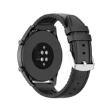 Curea smartwatch Techsuit Watchband 20mm (W007m) compatibil cu Samsung Galaxy Watch 4/5/Active 2, Huawei Watch GT 3 (42mm)/GT 3 Pro (43mm), Negru