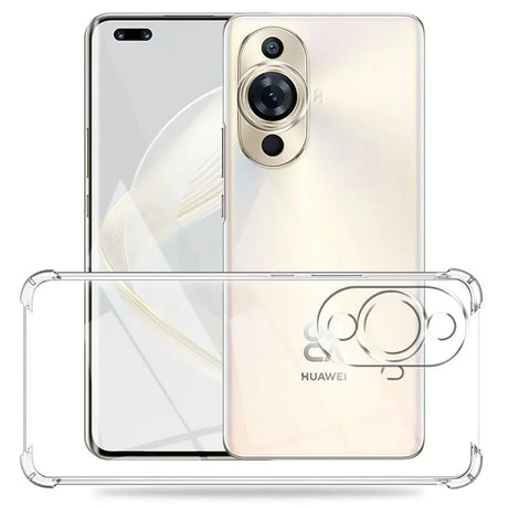 Husa de protectie Techsuit Shockproof Clear Silicone compatibil cu Huawei nova 11 / nova 12s, Transparent