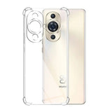 Husa de protectie Techsuit Shockproof Clear Silicone compatibil cu Huawei nova 11 / nova 12s, Transparent