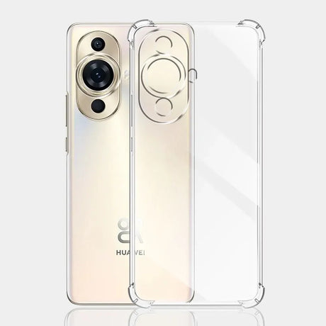 Husa de protectie Techsuit Shockproof Clear Silicone compatibil cu Huawei nova 11 / nova 12s, Transparent