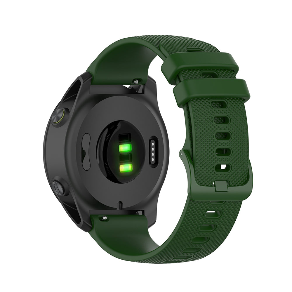 Curea smartwatch Techsuit Watchband 22mm (W006) compatibil cu Samsung Galaxy Watch (46mm)/Watch 3/Gear S3, Huawei Watch GT/GT 2/GT 3 (46mm), Verde