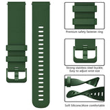 Curea smartwatch Techsuit Watchband 22mm (W006) compatibil cu Samsung Galaxy Watch (46mm)/Watch 3/Gear S3, Huawei Watch GT/GT 2/GT 3 (46mm), Verde