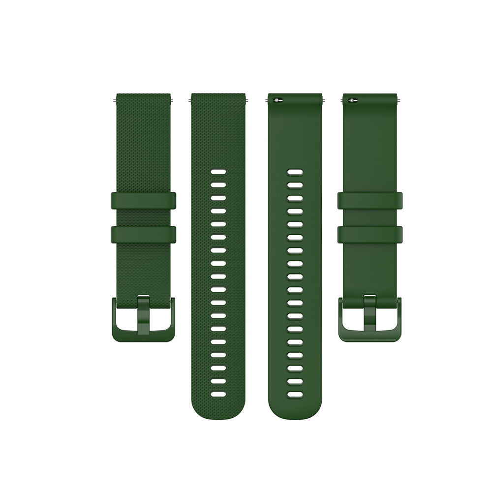Curea smartwatch Techsuit Watchband 22mm (W006) compatibil cu Samsung Galaxy Watch (46mm)/Watch 3/Gear S3, Huawei Watch GT/GT 2/GT 3 (46mm), Verde