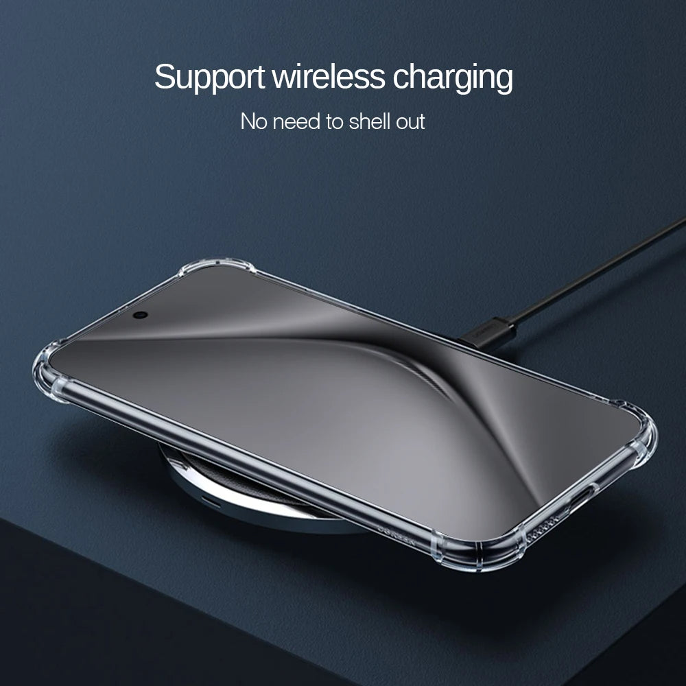 Husa de protectie Techsuit Shockproof Clear Silicone compatibil cu Huawei Pura 70 Ultra, Transparent