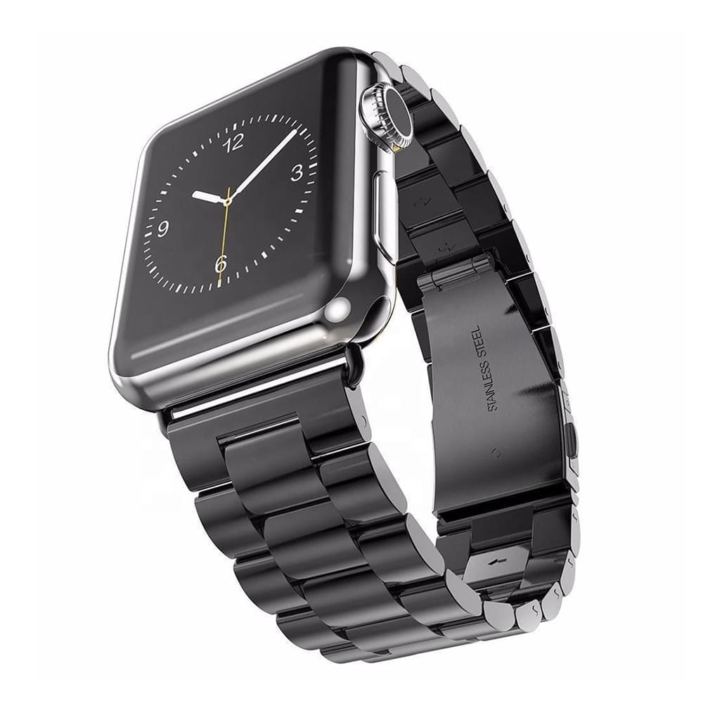 Curea smartwatch Techsuit Watchband (W036) compatibil cu Apple Watch 1/2/3/4/5/6/7/8/9/10/11/SE/SE 2/SE 3/Ultra/2/3 (42/44/45/46/49mm), Negru