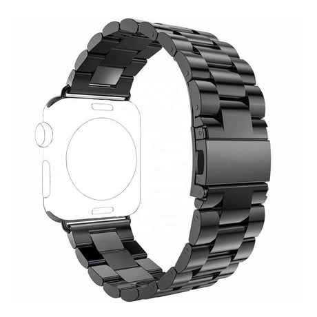 Curea smartwatch Techsuit Watchband (W036) compatibil cu Apple Watch 1/2/3/4/5/6/7/8/9/10/11/SE/SE 2/SE 3 (38/40/41/42mm), Negru
