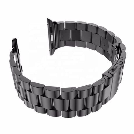 Curea smartwatch Techsuit Watchband (W036) compatibil cu Apple Watch 1/2/3/4/5/6/7/8/9/10/11/SE/SE 2/SE 3 (38/40/41/42mm), Negru