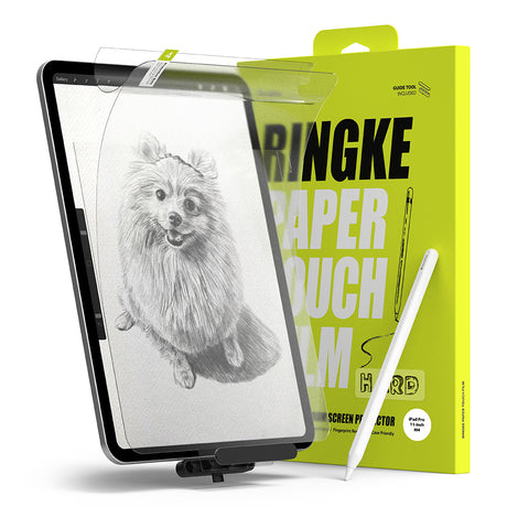 Husa de protectie tableta Ringke Paper Touch Film Hard compatibil cu iPad Pro 11 (2024) / iPad Pro 11 (2025), Transparent Mat