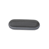 Techsuit Glasses Case (ETOV3), with Zipper, Eco Leather, 160 x 48 x 45mm, Gri