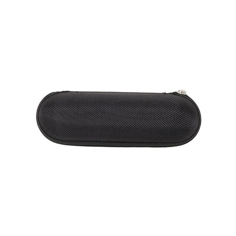 Techsuit Glasses Case (ETOV1), with Zipper, Eco Leather, 160 x 48 x 45mm, Negru