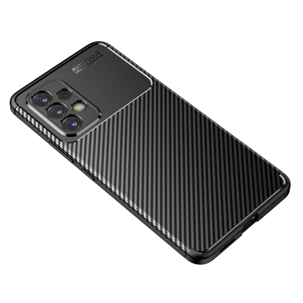 Husa de protectie Techsuit CarbonFiber compatibil cu Samsung Galaxy A53 5G, Negru
