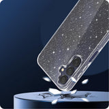 Husa de protectie Techsuit SparkleSkin Series compatibil cu Samsung Galaxy A55 5G, Transparent
