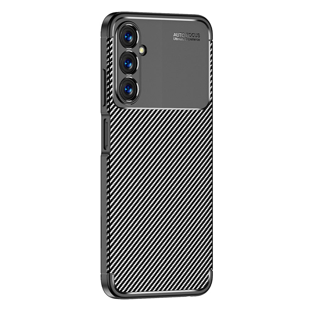 Husa de protectie Techsuit CarbonFiber compatibil cu Samsung Galaxy A05s, Negru