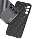 Husa de protectie Techsuit CarbonFiber compatibil cu Samsung Galaxy A05s, Negru