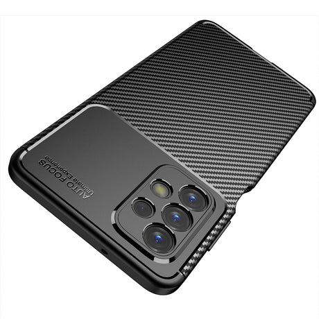 Husa de protectie Techsuit CarbonFiber compatibil cu Samsung Galaxy A23 4G / A23 5G, Negru