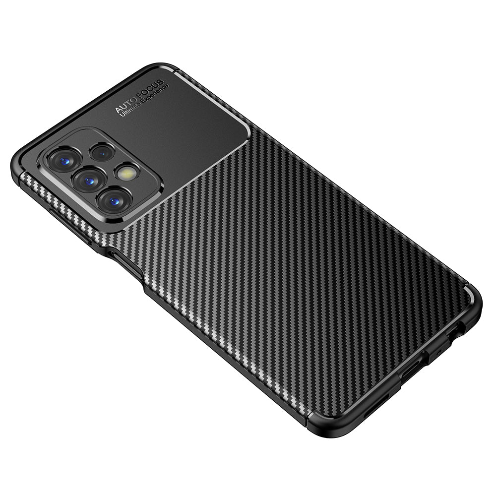 Husa de protectie Techsuit CarbonFiber compatibil cu Samsung Galaxy A23 4G / A23 5G, Negru